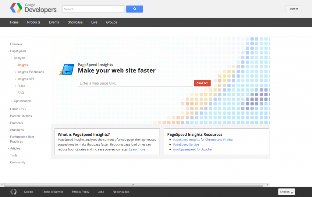 Инструмент Google Page Speed поможет оптимизировать скорость загрузки сайта